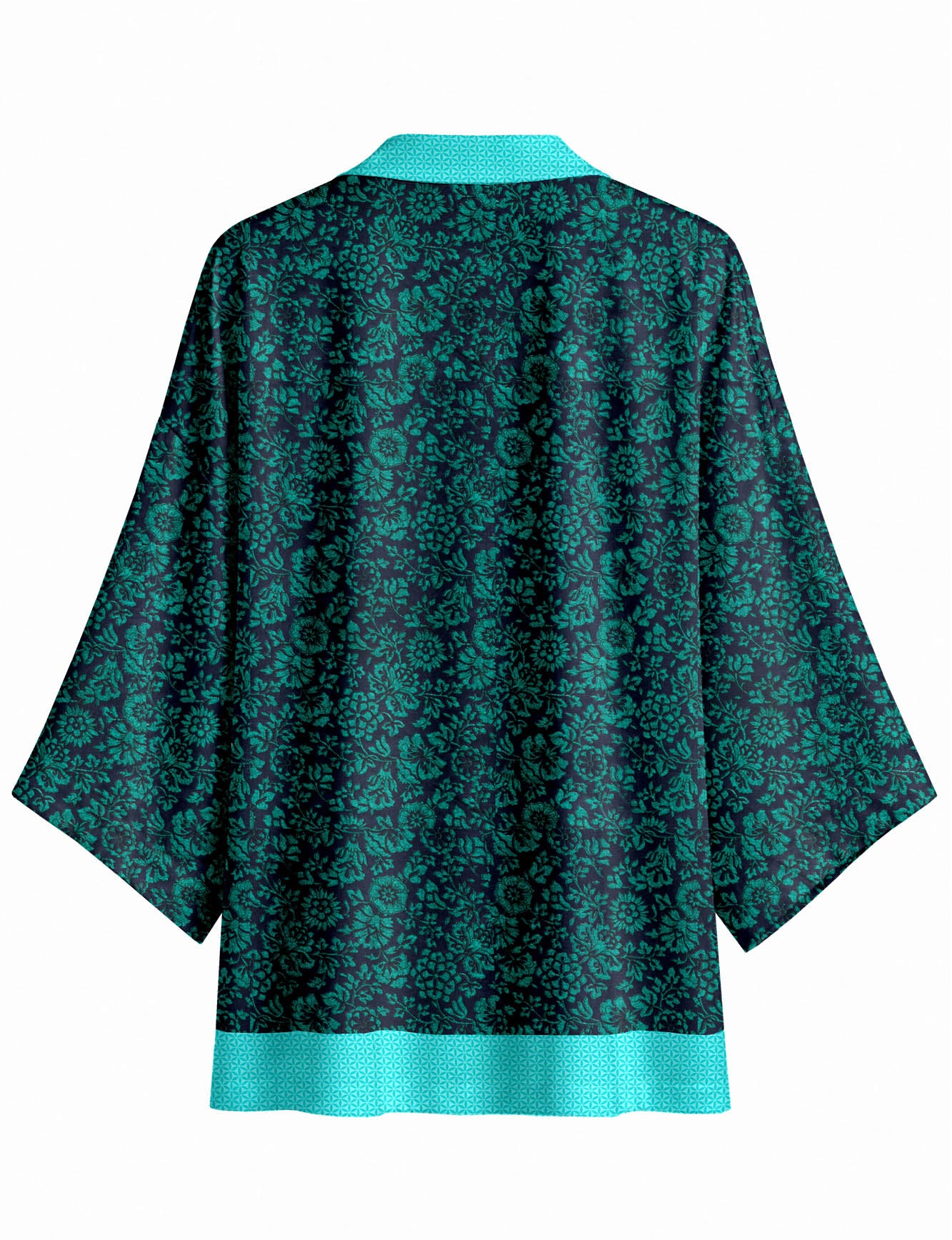One Of A Kind Recyled Sari Kimono #13