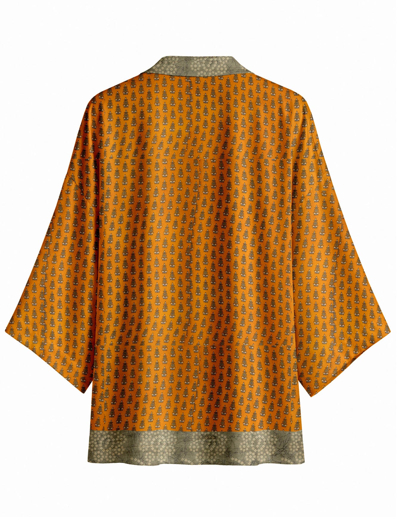 One Of A Kind Recycled Sari Kimono #28