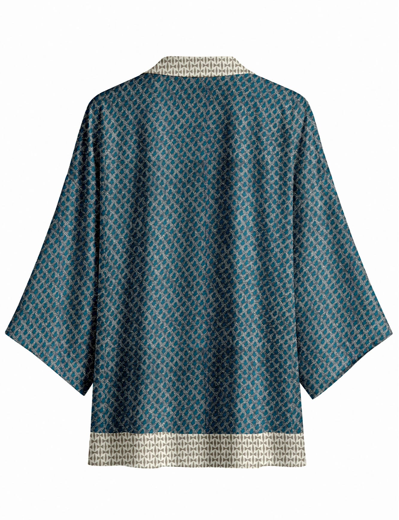 One Of A Kind Recyled Sari Kimono #30