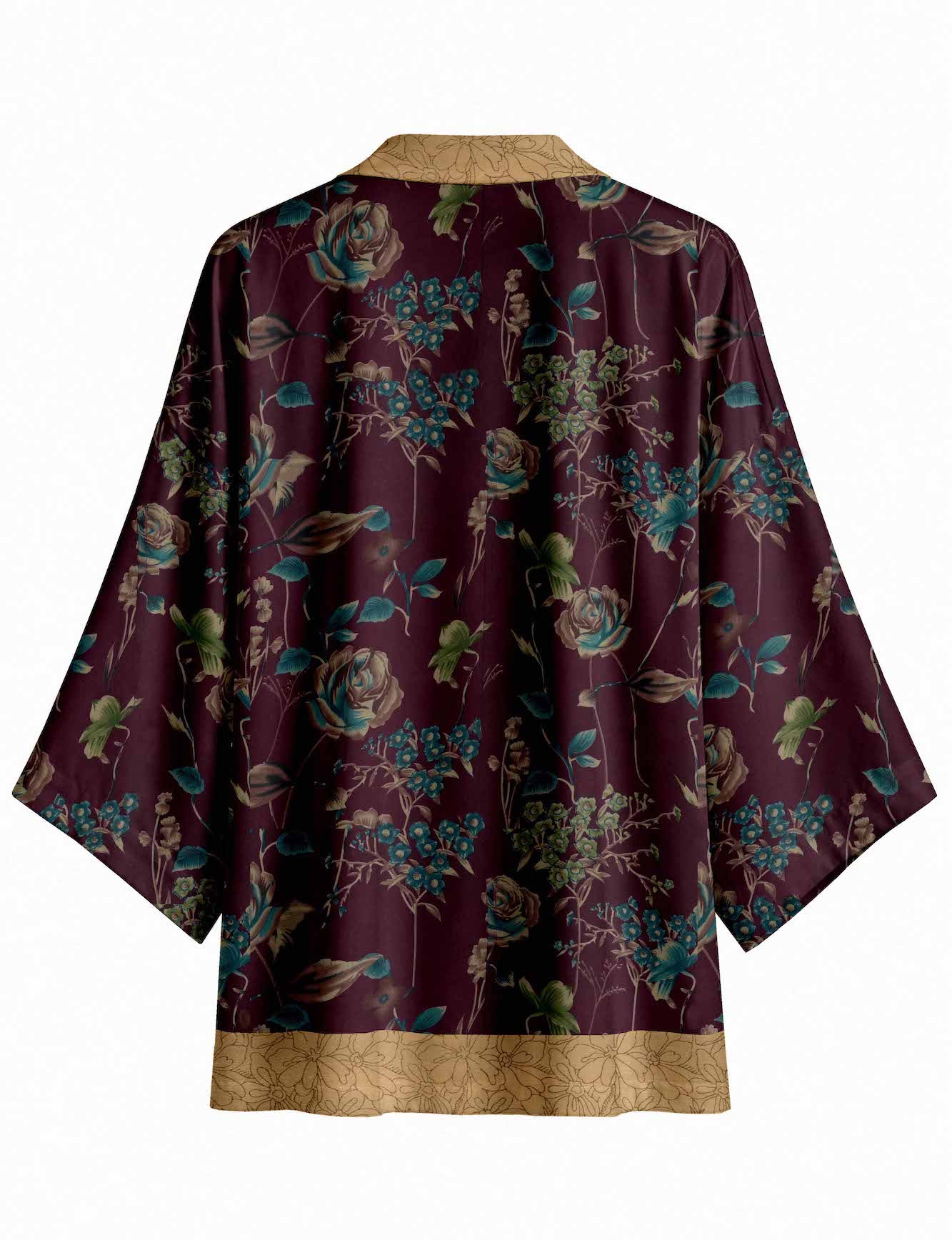 One Of A Kind Recyled Sari Kimono #38