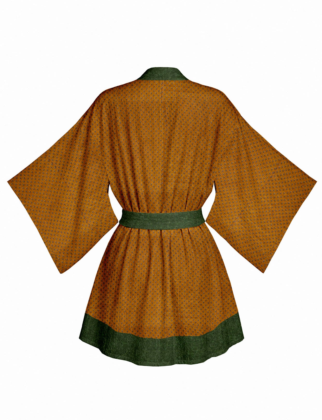 One Of A Kind Recyled Sari Kimono #40