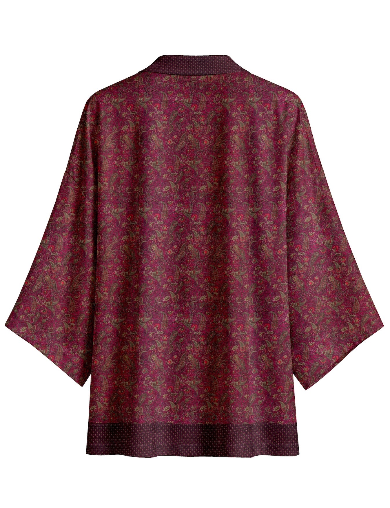 One Of A Kind Recyled Sari Kimono #85