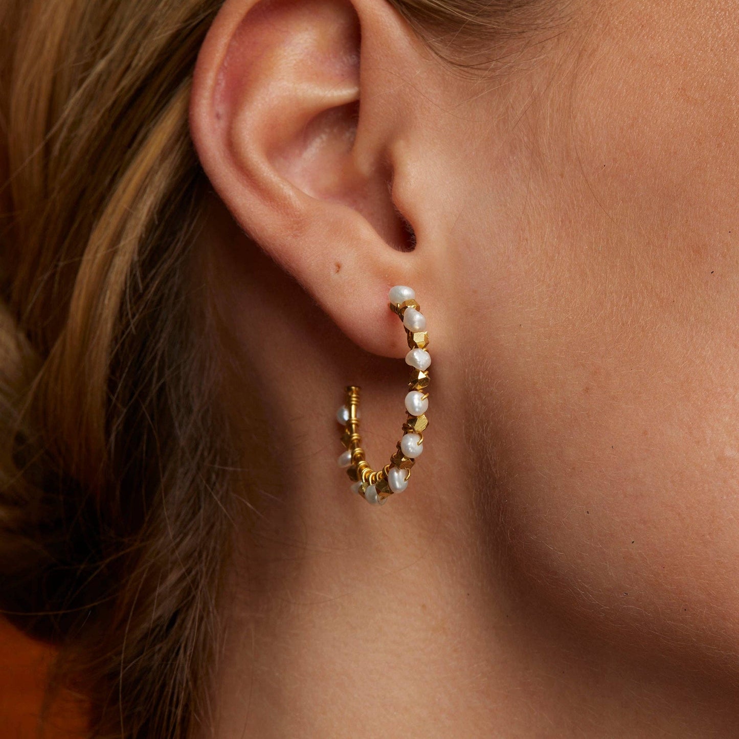 Mini Riva Freshwater Pearl Earrings