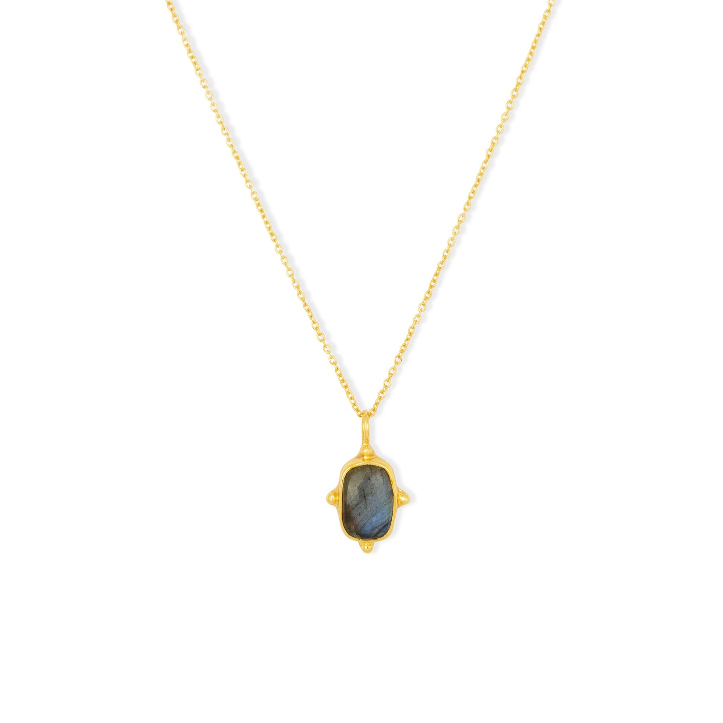 Maya Labradorite Pendant Necklace