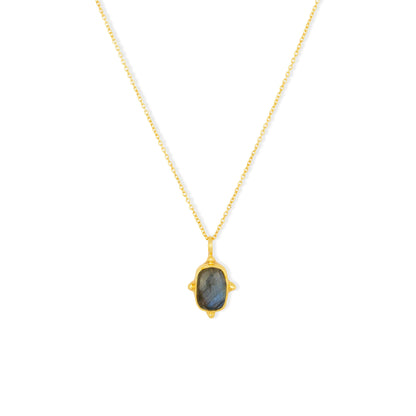 Maya Labradorite Pendant Necklace