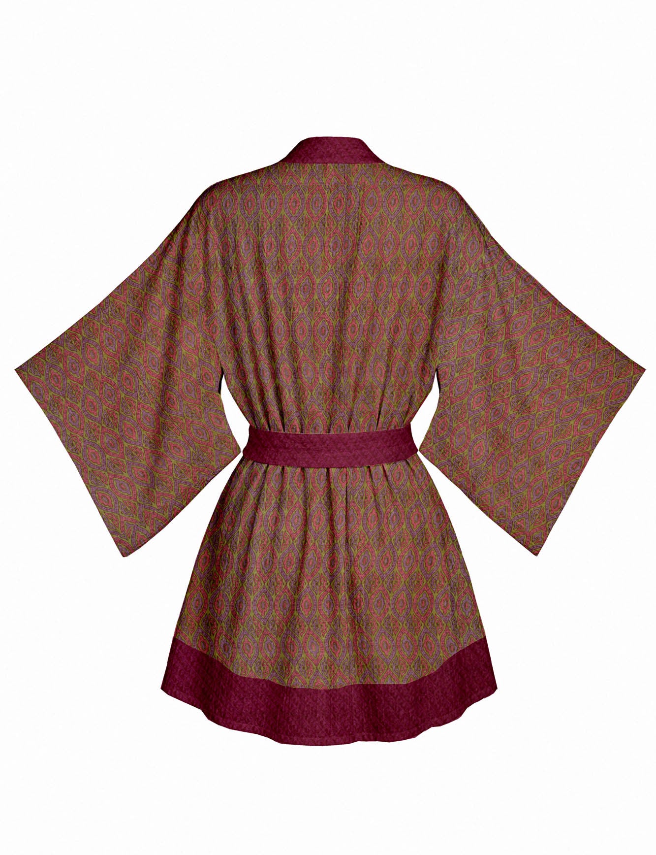 One Of A Kind Recyled Sari Kimono #1
