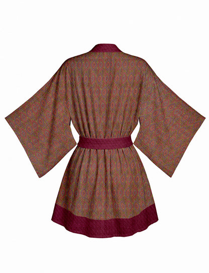 One Of A Kind Recyled Sari Kimono #1