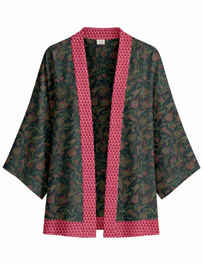 One Of A Kind Recyled Sari Kimono #100
