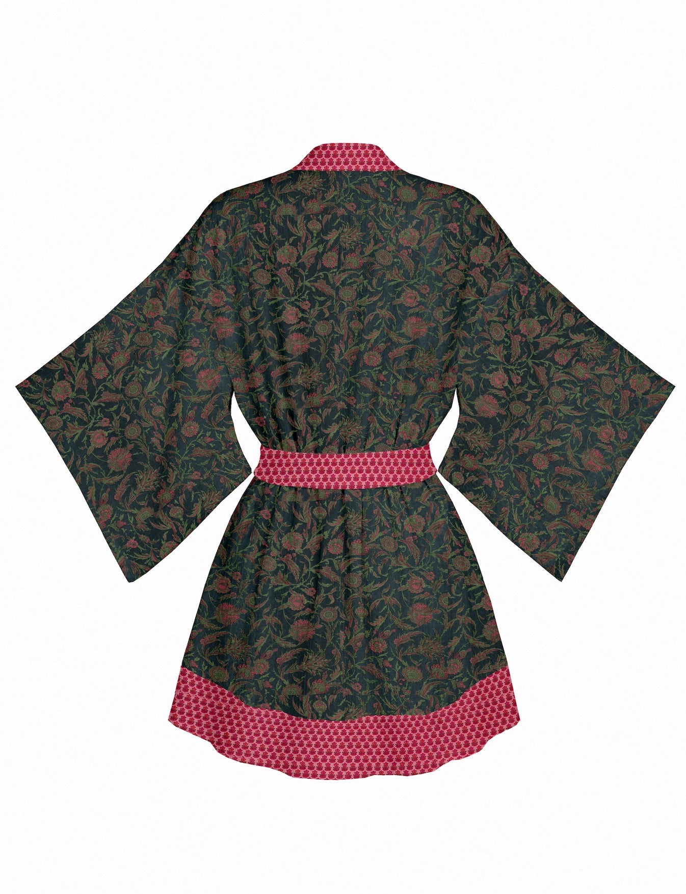 One Of A Kind Recyled Sari Kimono #100