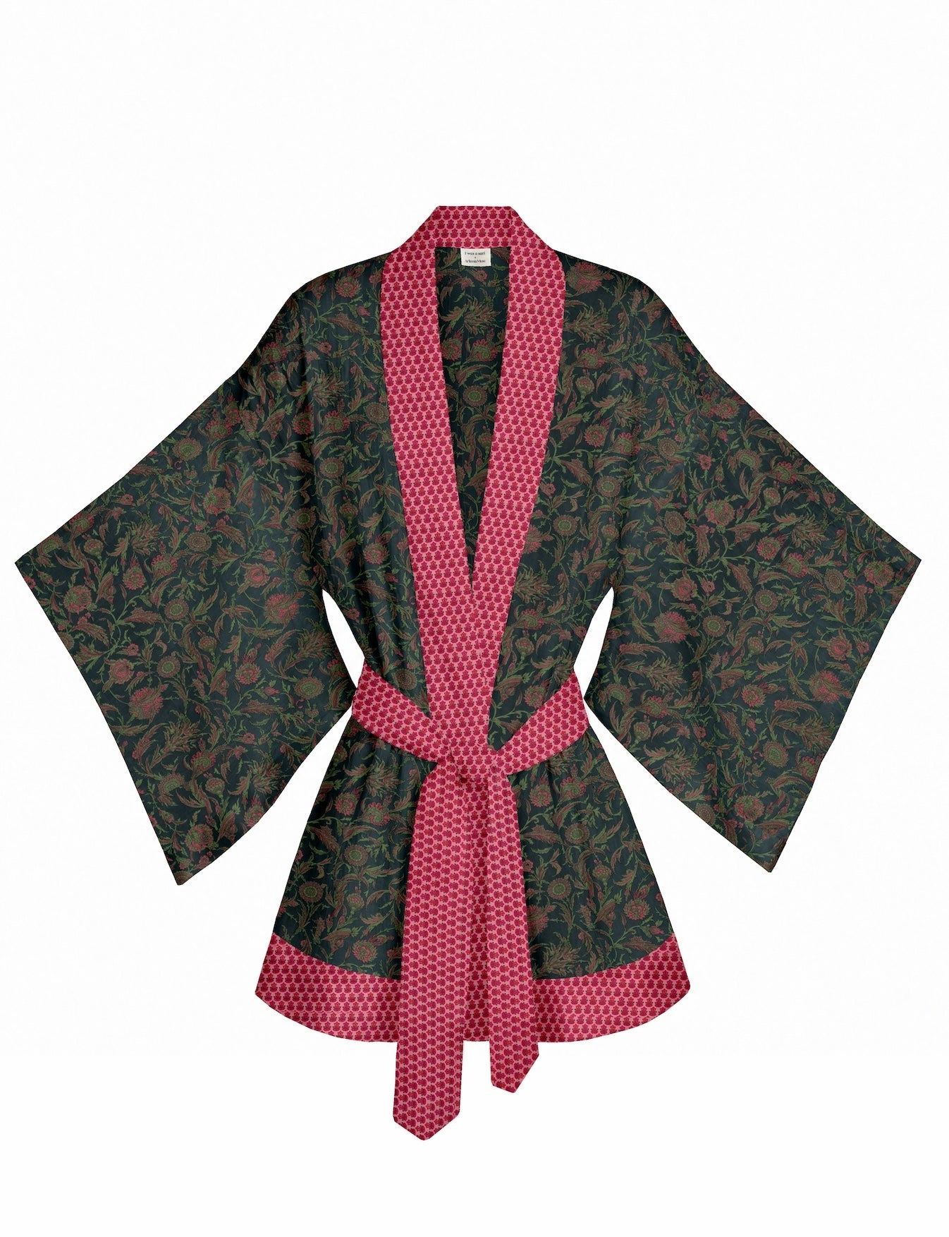 One Of A Kind Recyled Sari Kimono #100