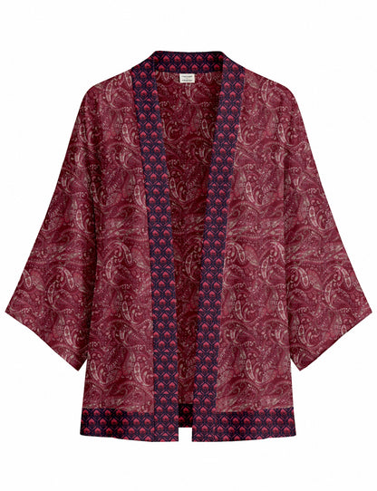 One Of A Kind Recyled Sari Kimono #101