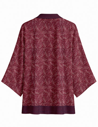 One Of A Kind Recyled Sari Kimono #101