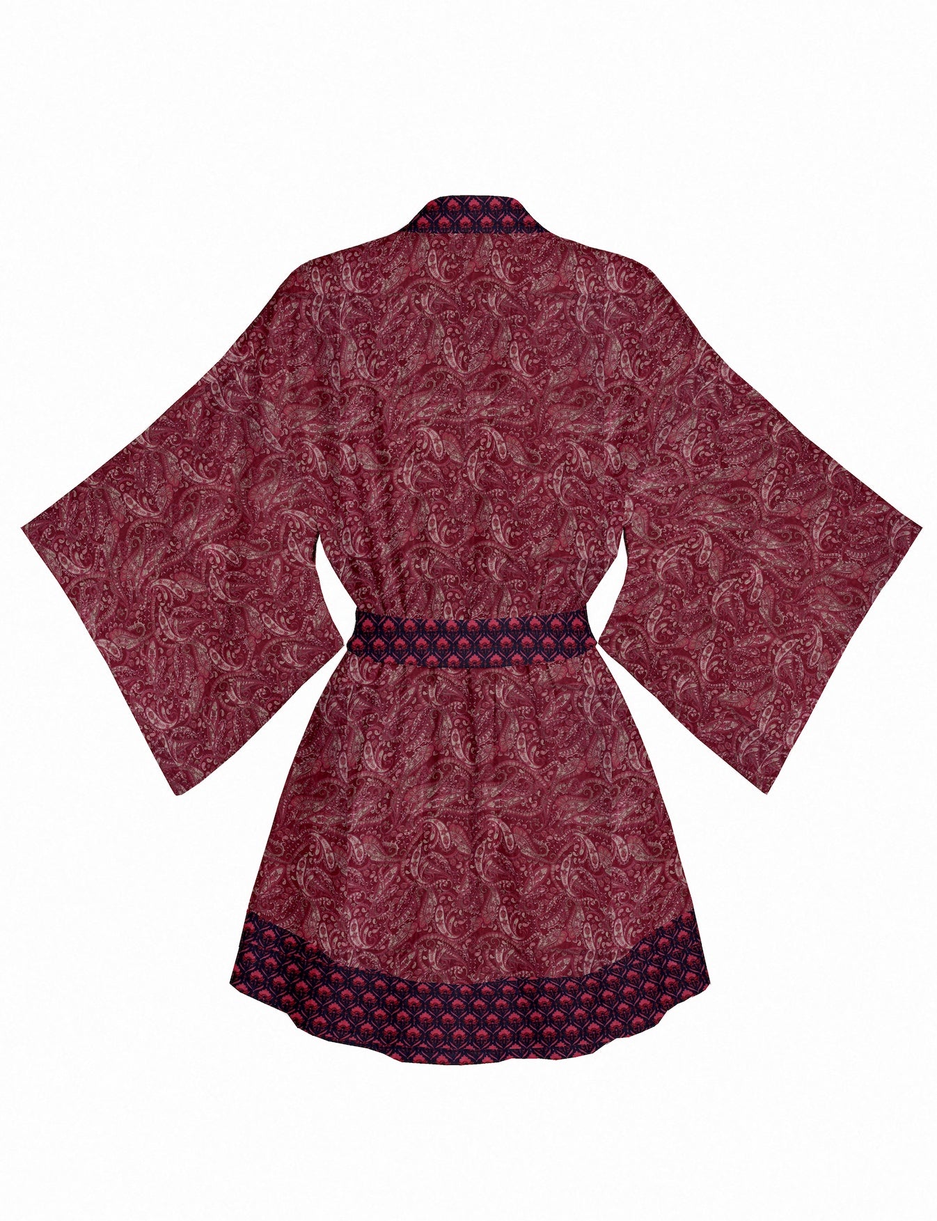 One Of A Kind Recyled Sari Kimono #101