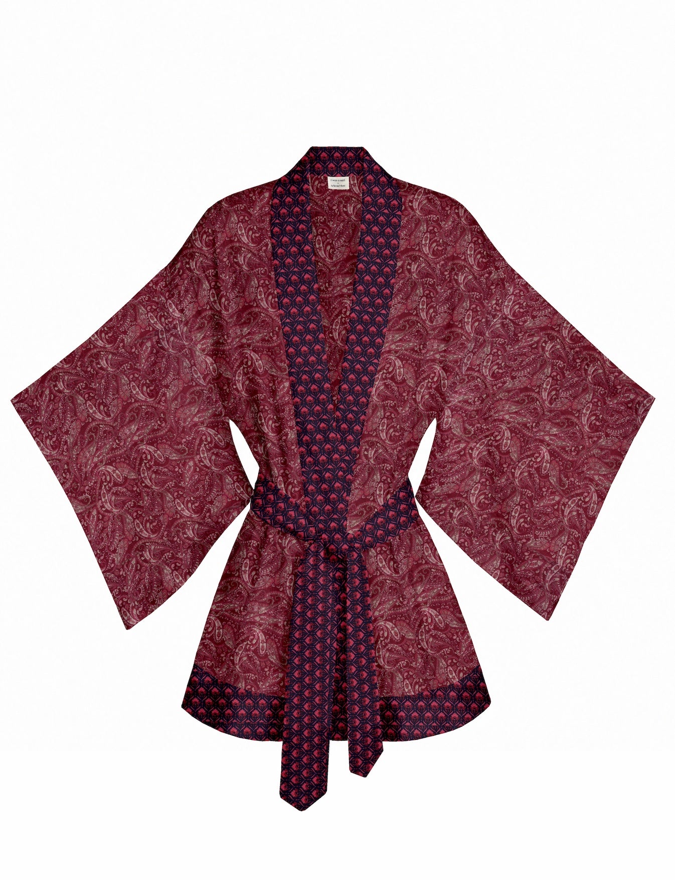 One Of A Kind Recyled Sari Kimono #101