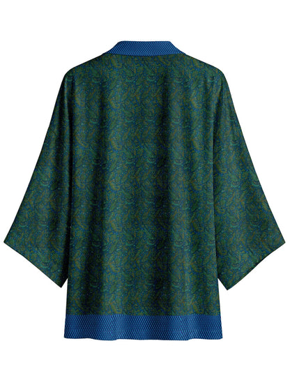 One Of A Kind Recyled Sari Kimono #102