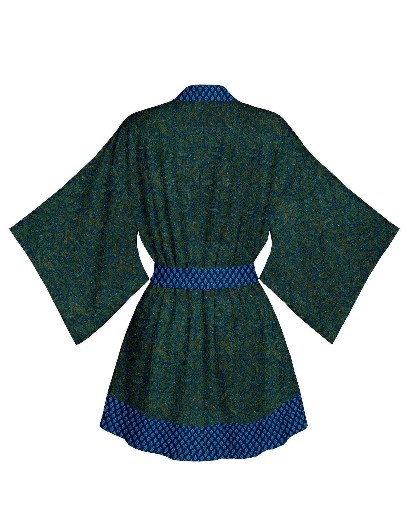 One Of A Kind Recyled Sari Kimono #102