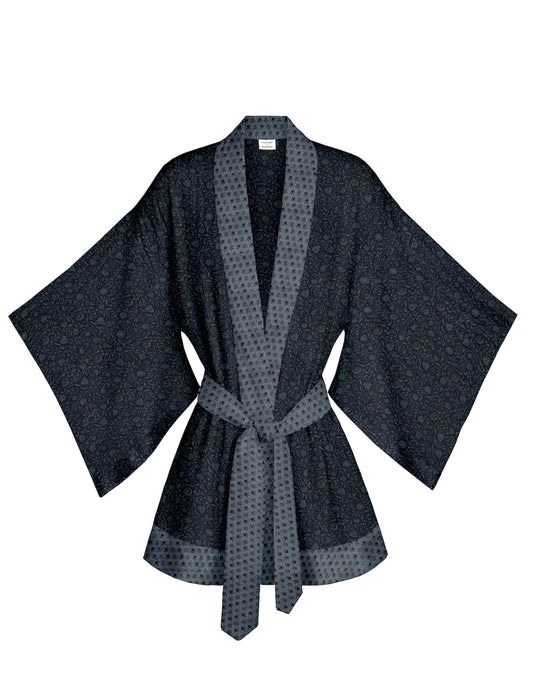 One Of A Kind Recyled Sari Kimono #103
