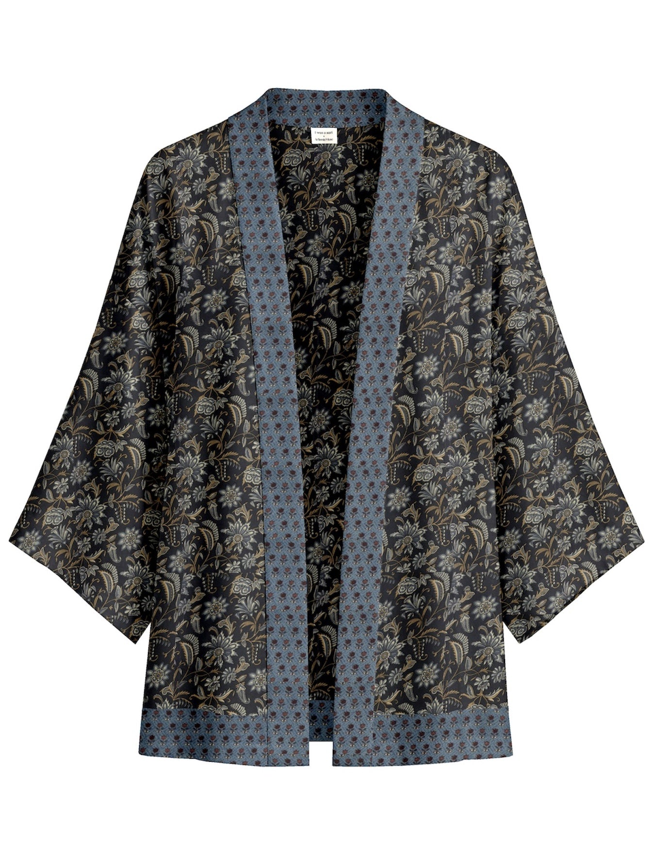 One Of A Kind Recyled Sari Kimono #104