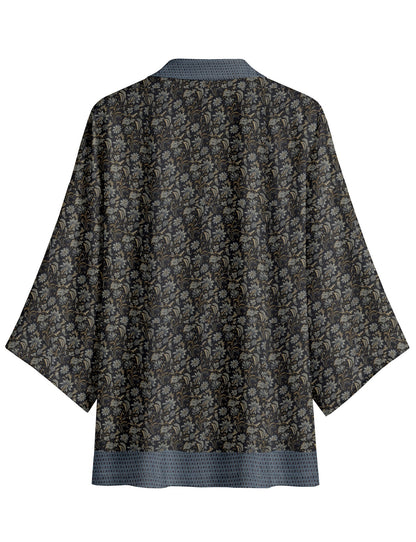 One Of A Kind Recyled Sari Kimono #104