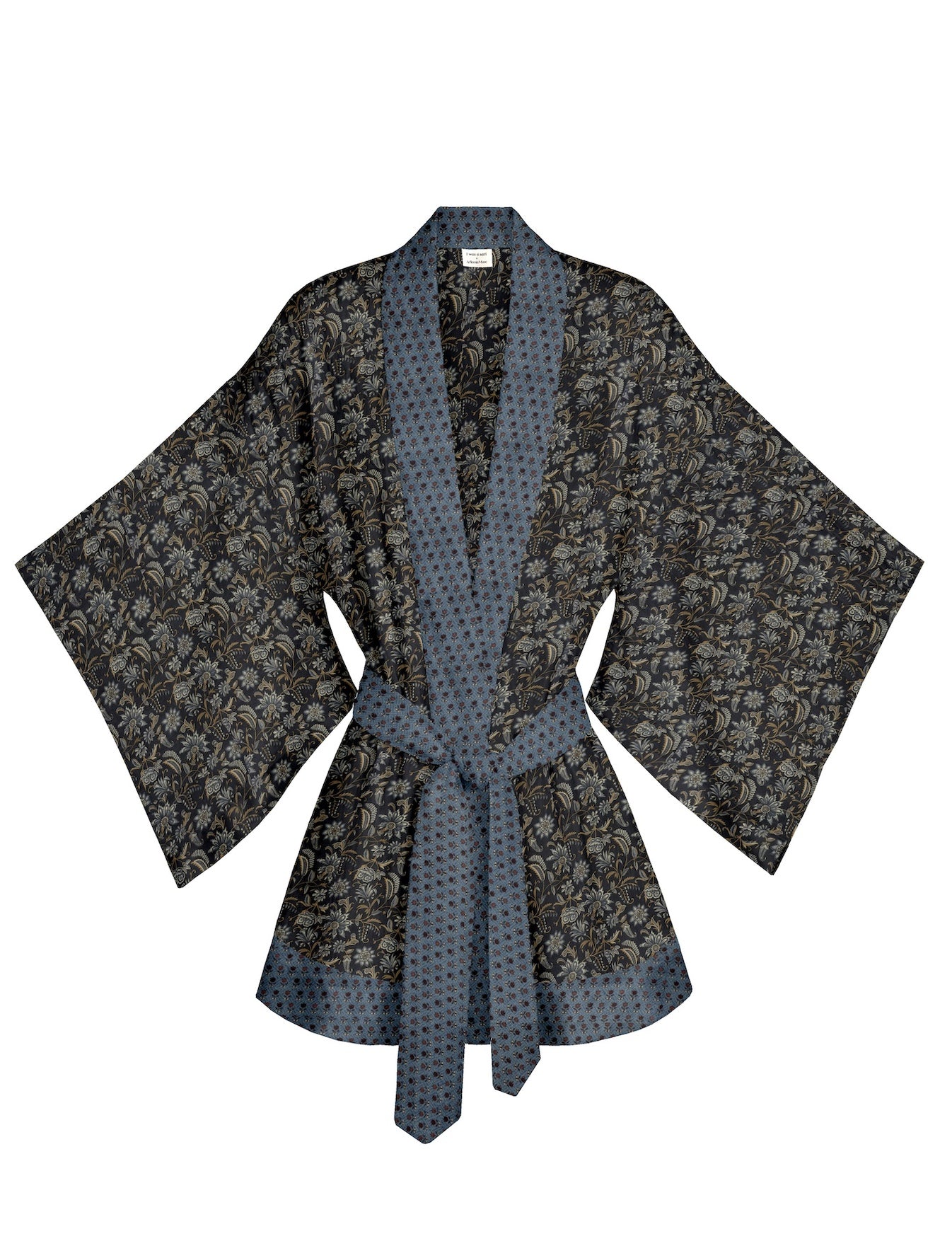 One Of A Kind Recyled Sari Kimono #104