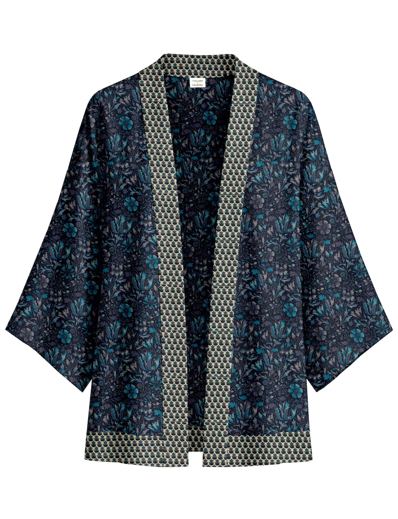 One Of A Kind Recyled Sari Kimono #105