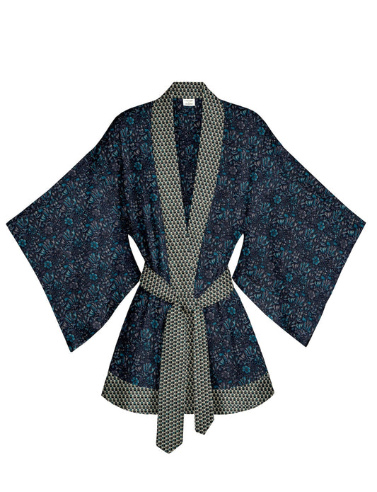One Of A Kind Recyled Sari Kimono #105