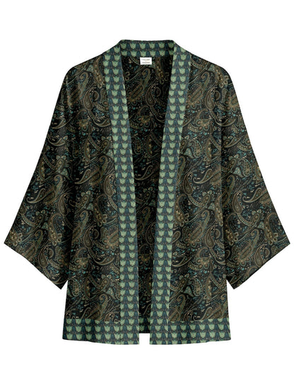 One Of A Kind Recyled Sari Kimono #106