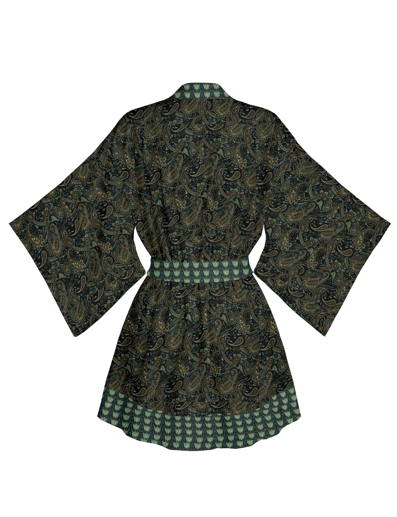One Of A Kind Recyled Sari Kimono #106