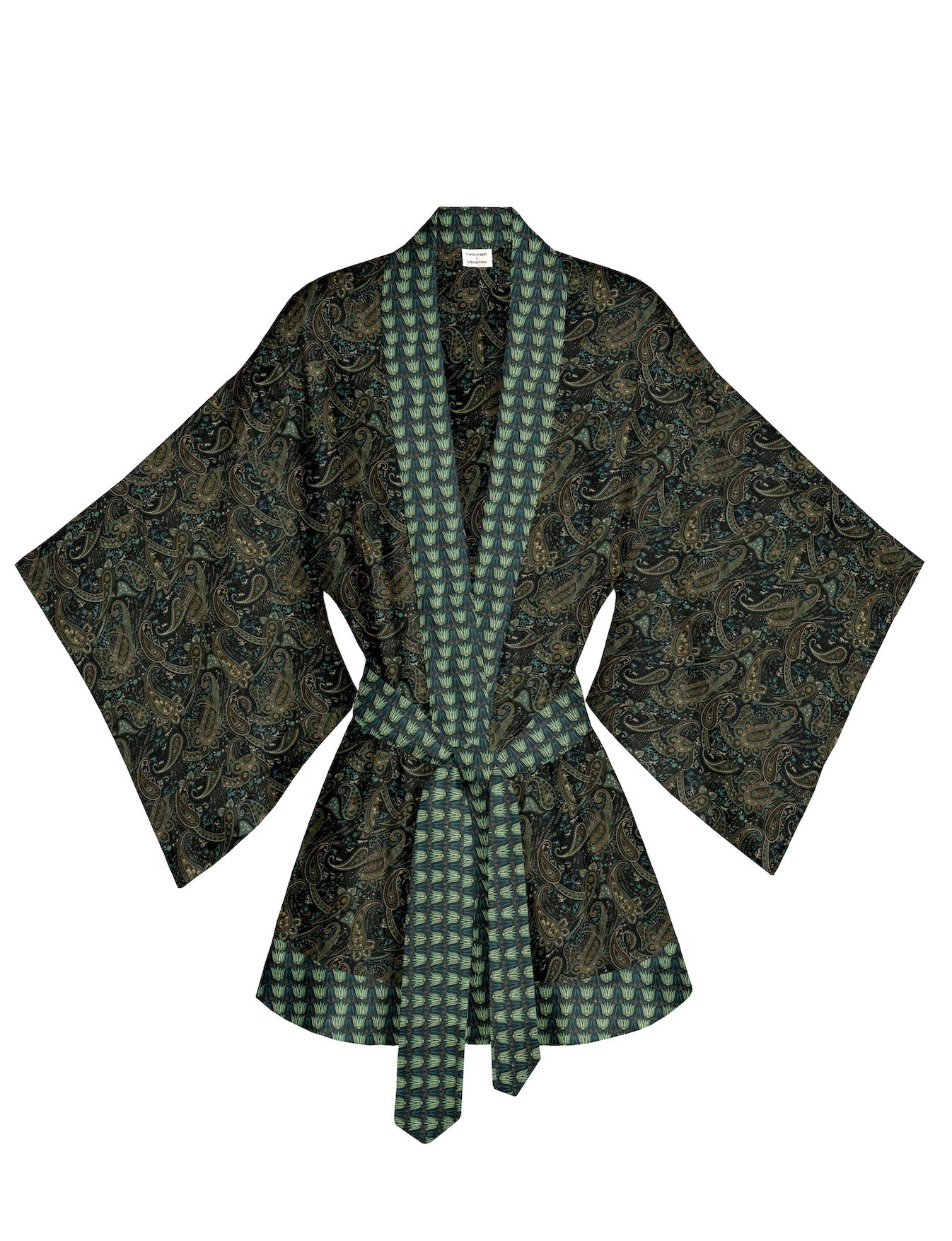 One Of A Kind Recyled Sari Kimono #106