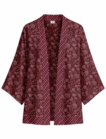 One Of A Kind Recyled Sari Kimono #107