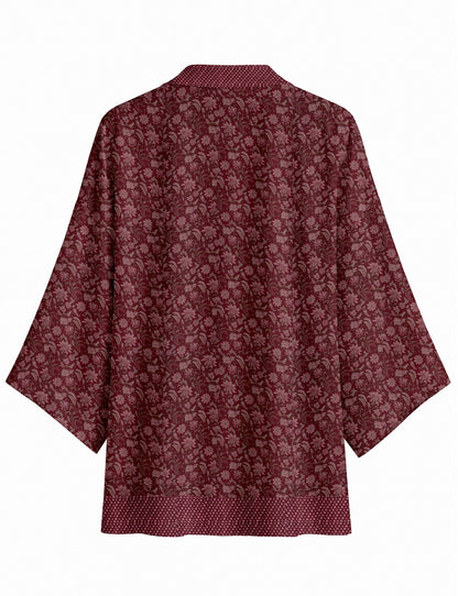 One Of A Kind Recyled Sari Kimono #107