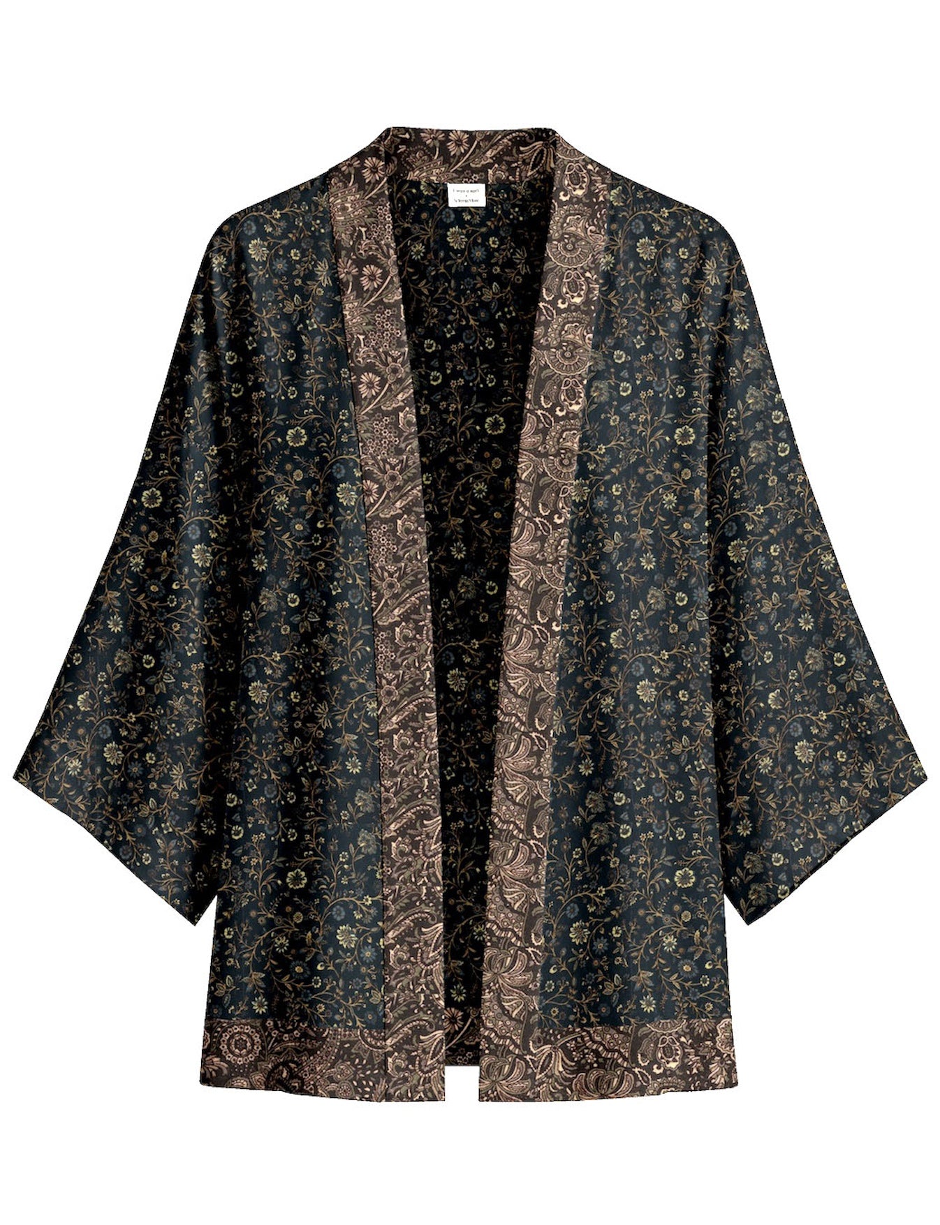 One Of A Kind Recyled Sari Kimono #108