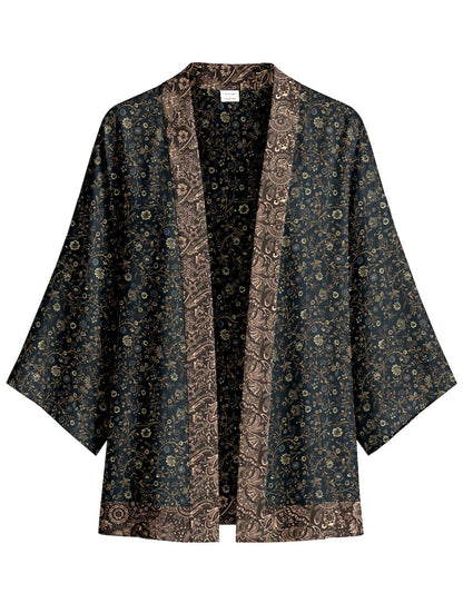 One Of A Kind Recyled Sari Kimono #108