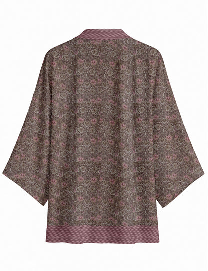 One Of A Kind Recyled Sari Kimono #109