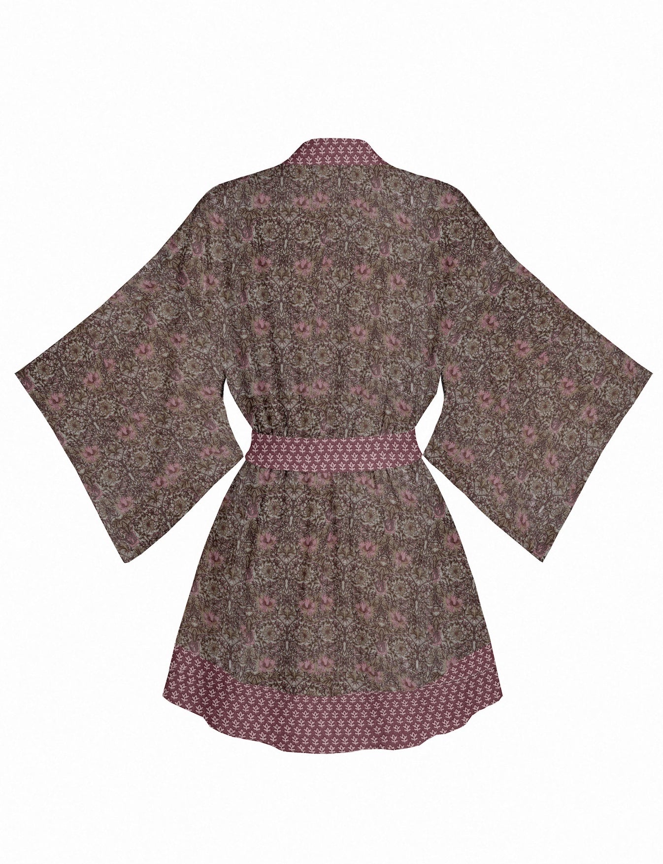 One Of A Kind Recyled Sari Kimono #109