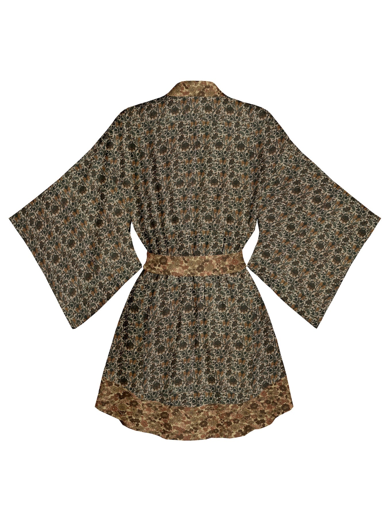 One Of A Kind Recyled Sari Kimono #110