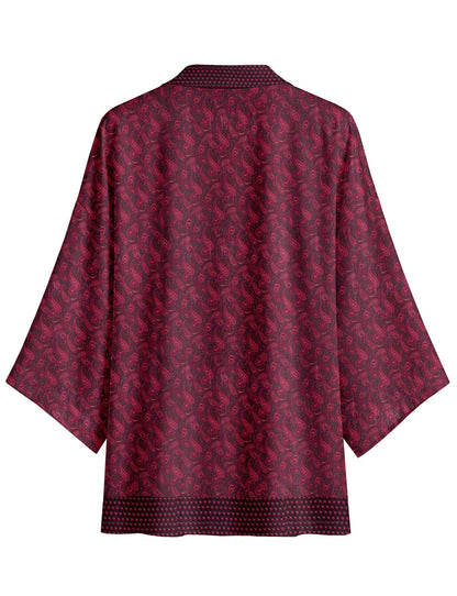 One Of A Kind Recyled Sari Kimono #111