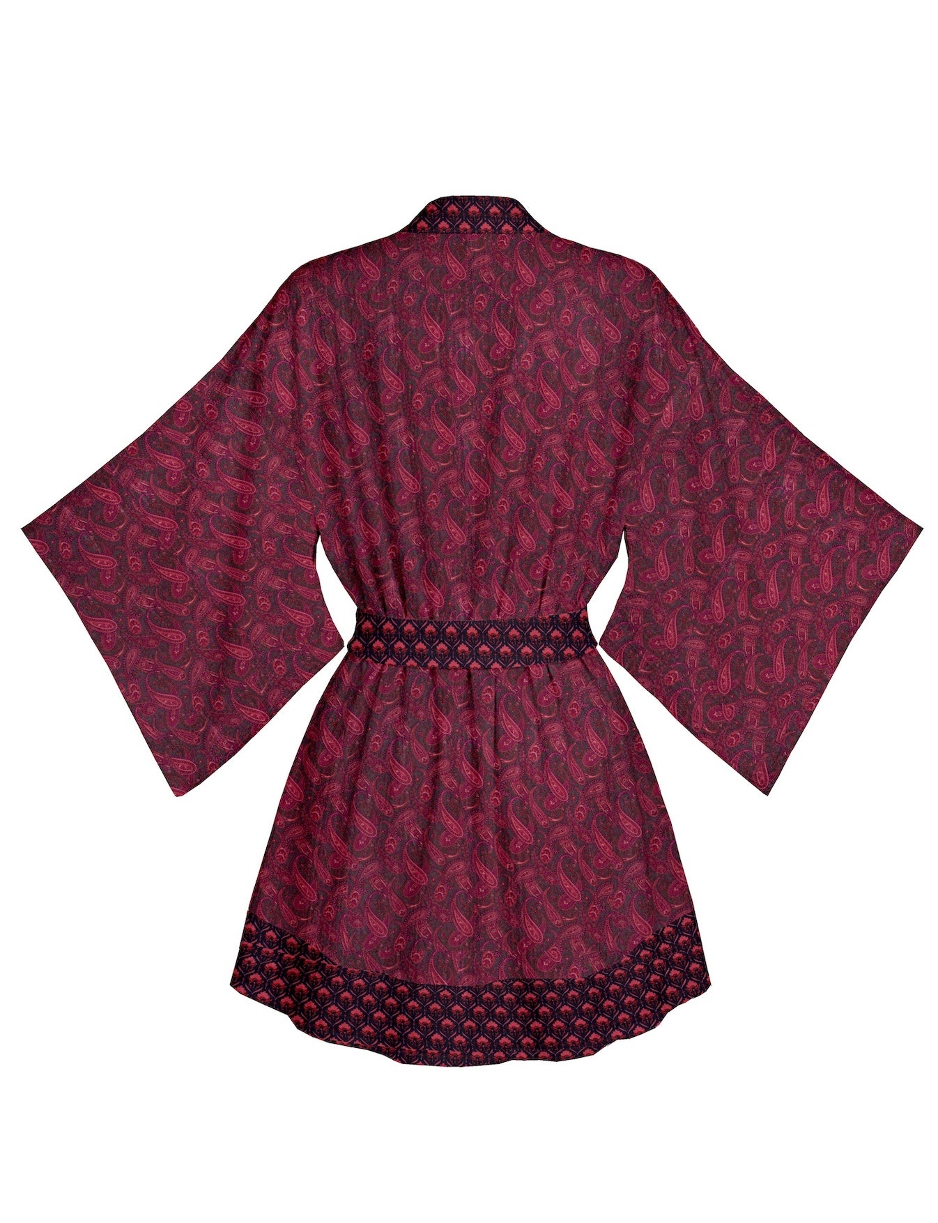 One Of A Kind Recyled Sari Kimono #111