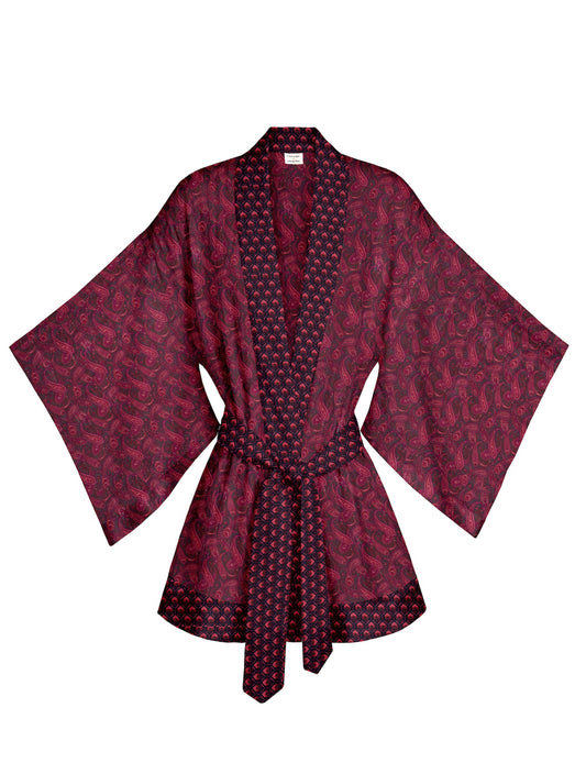 One Of A Kind Recyled Sari Kimono #111