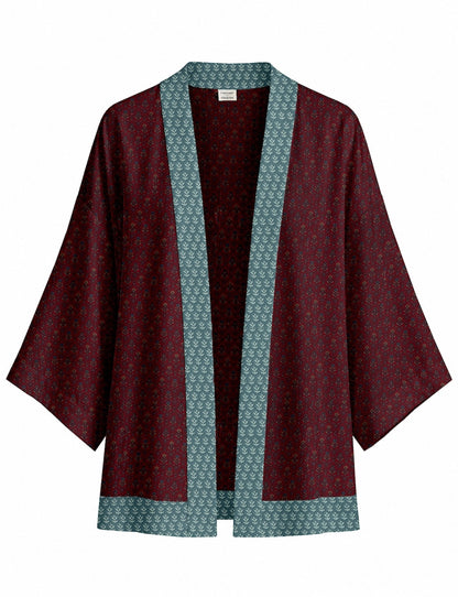 One Of A Kind Recyled Sari Kimono #112