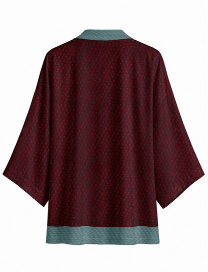 One Of A Kind Recyled Sari Kimono #112