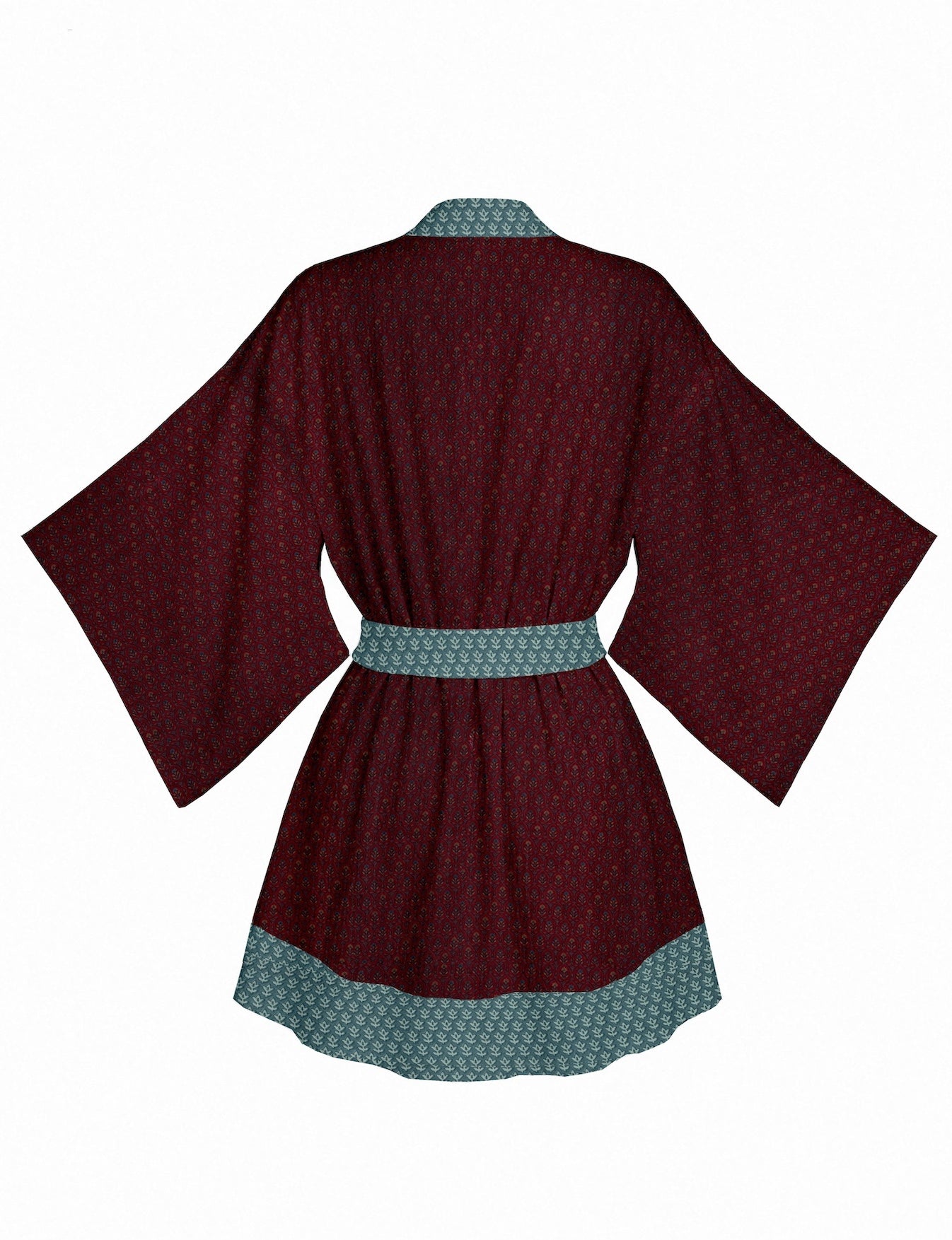 One Of A Kind Recyled Sari Kimono #112