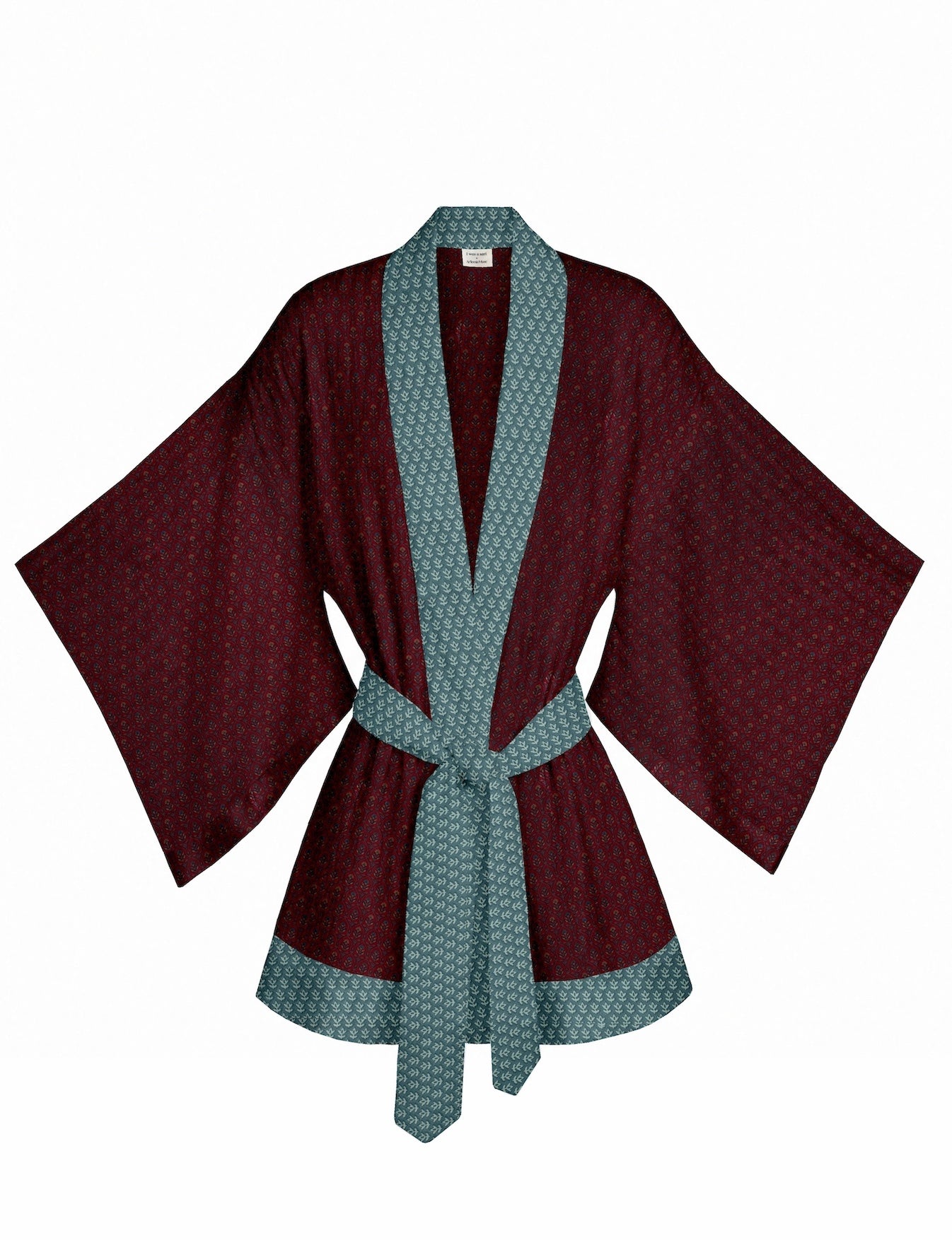 One Of A Kind Recyled Sari Kimono #112