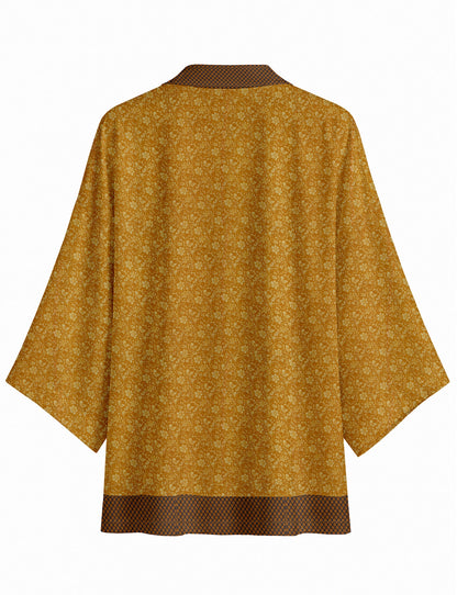 One Of A Kind Recyled Sari Kimono #113