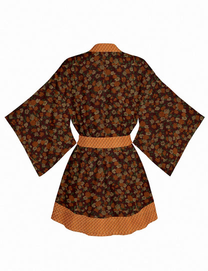One Of A Kind Recyled Sari Kimono #114
