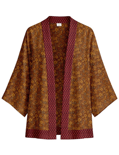 One Of A Kind Recyled Sari Kimono #115