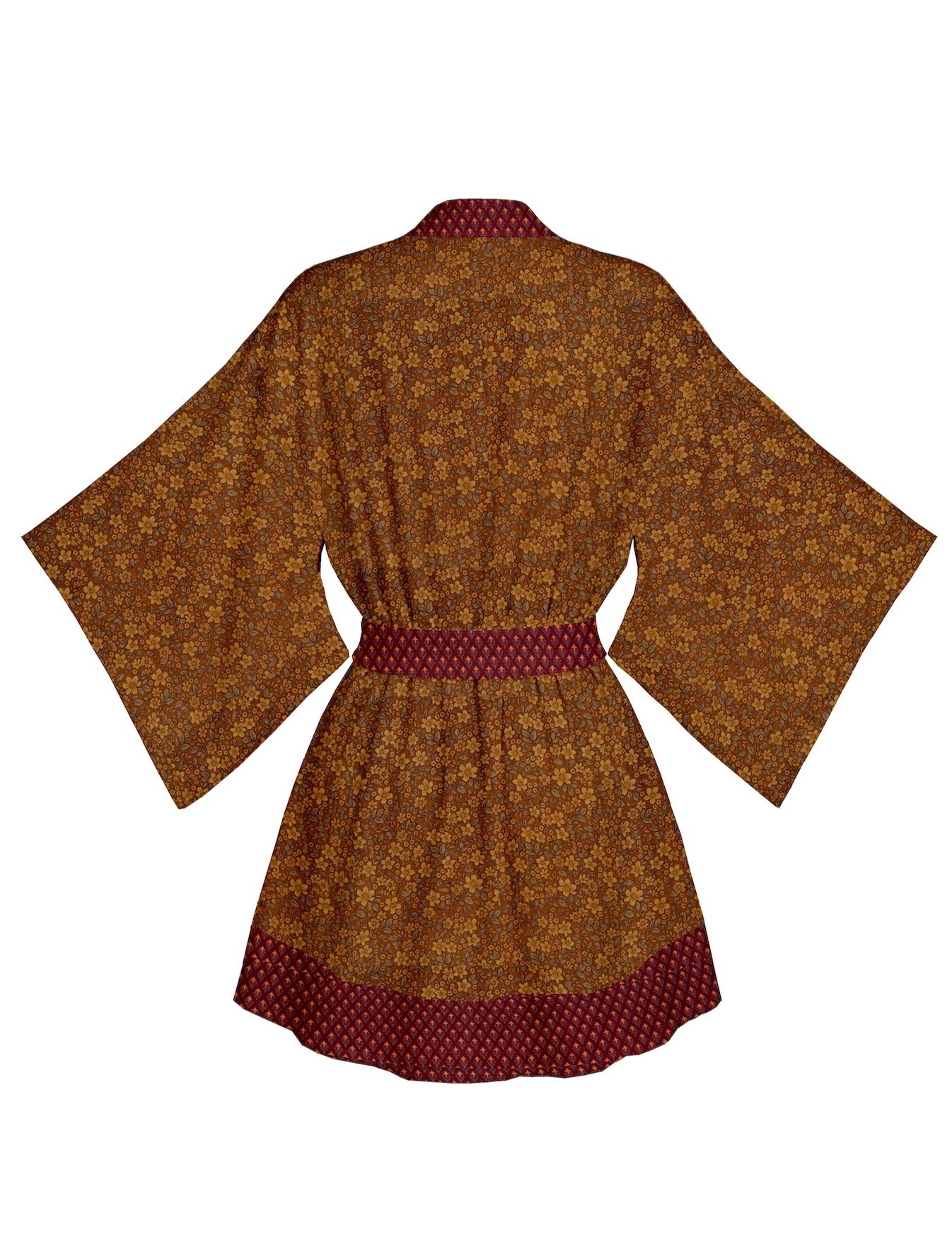 One Of A Kind Recyled Sari Kimono #115