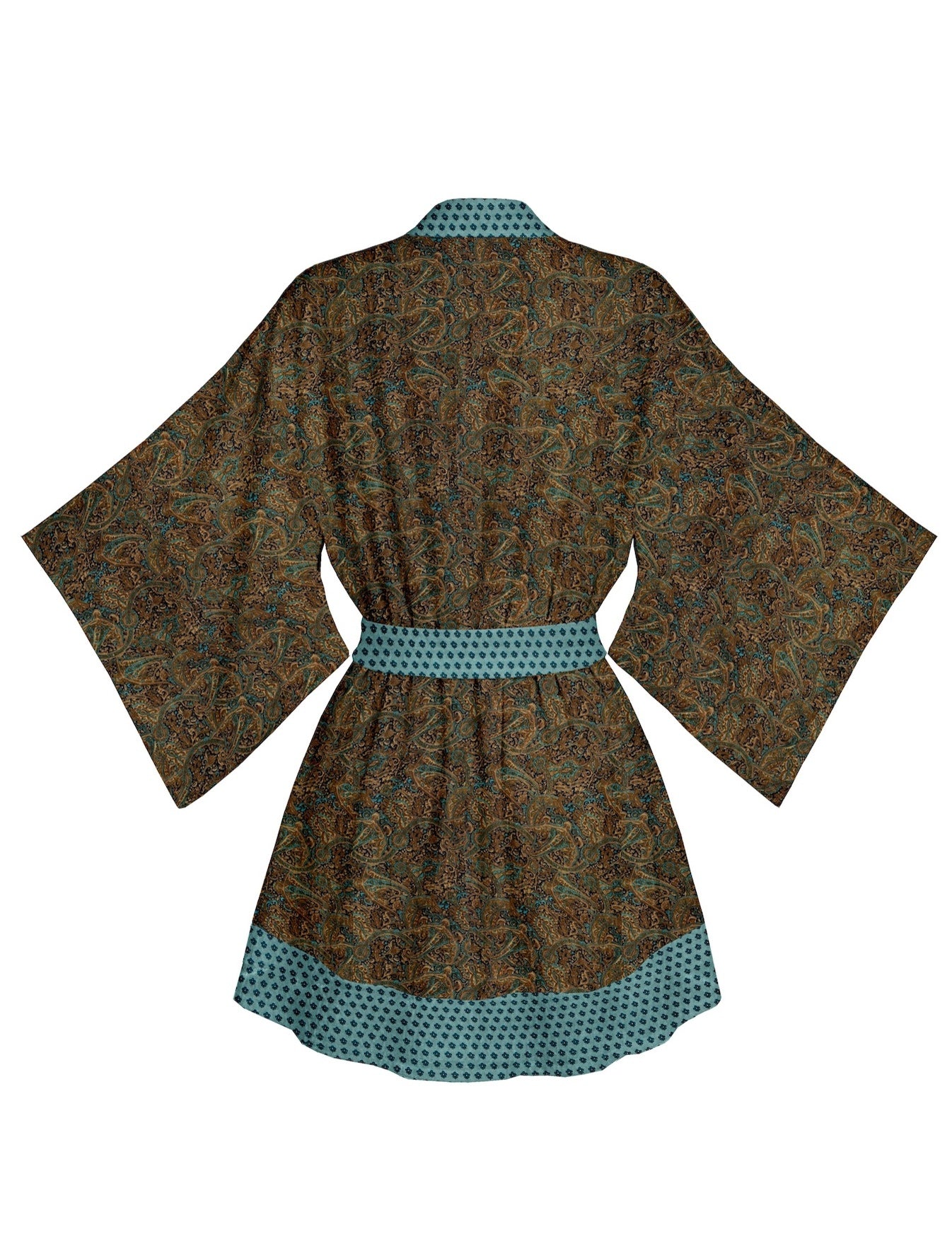One Of A Kind Recyled Sari Kimono #116