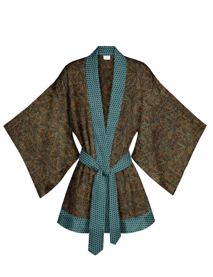 One Of A Kind Recyled Sari Kimono #116