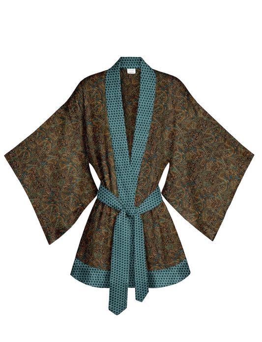 One Of A Kind Recyled Sari Kimono #116